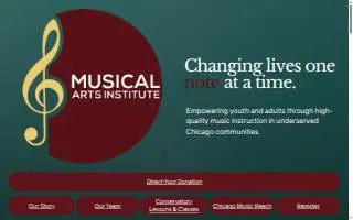 Musical Arts Institute website