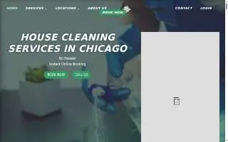 House Keep Up Chicago website