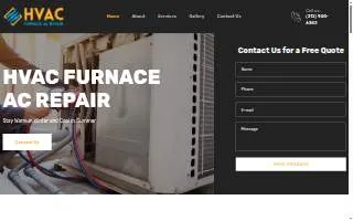 HVAC Furnace AC Repair website