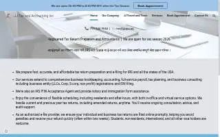 JJ Tax and Accounting Inc of Chicago website
