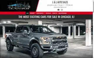 L & L Auto Service website
