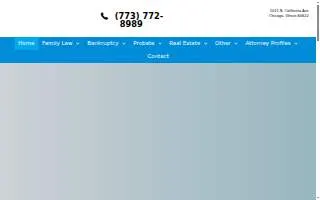 Law Office of Michael A. Perez website