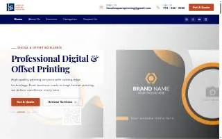 Lincoln Square Printing website