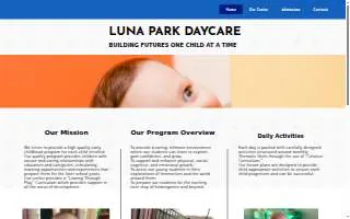 Luna Park Daycare of Chicago website