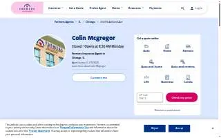 McGregor Insurance Agency, Inc. website
