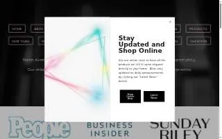 Neon Avenue Salon website
