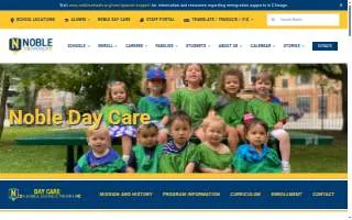 Noble Day Care website