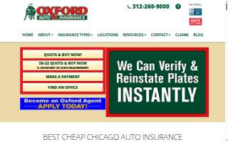 Oxford Auto Insurance
