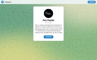 Peptide shop