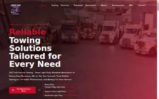 Redline Towing Inc. of Chicago website