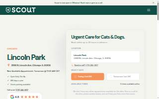 Scout Veterinary Urgent Care - Lincoln Park