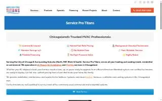 Service Pro Titans website