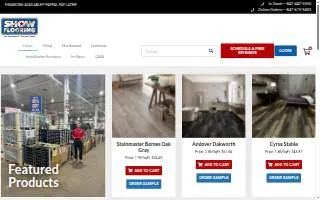 Show Flooring website