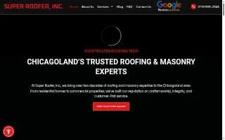Super Roofer, Inc. website