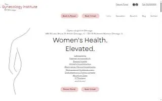The Gynecology Institute of Chicago website