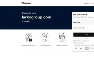 The Larko Group website