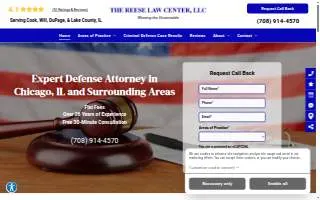The Reese Law Center, LLC of Chicago website