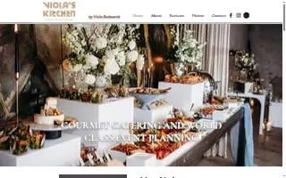 Viola's Kitchen of Chicago website