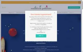 Weissbluth Pediatrics website
