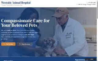 West Side Animal Hospital of Chicago website
