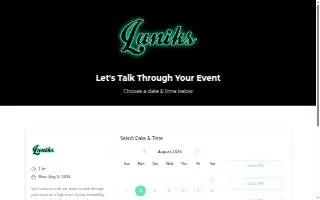 Luniks Entertainment, Inc. of Cicero website