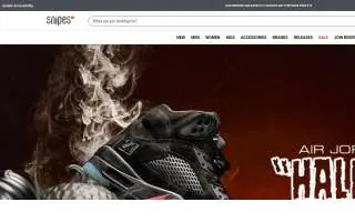 Snipes of Cicero website