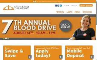 Collinsville Building & Loan website
