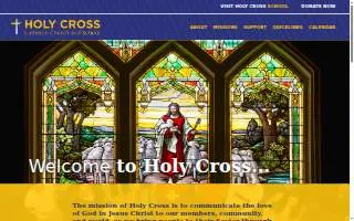 Holy Cross Lutheran School / Preschool website
