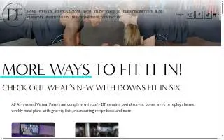 Downs Fitness of Country Club Hills website