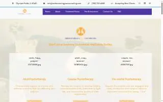 Rediscovering You Counseling website