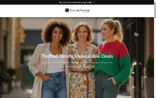 Clothes Mentor website