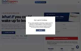 Debtstoppers: Bankruptcy Law Firm - Crest Hill website