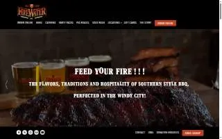 Firewater BBQ & Brew- Crest Hill website