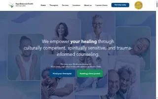 Hope Behavioral Services Inc. website