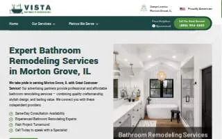 VistaVogue Bathroom Remodeling website