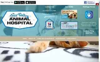 Fox Valley Animal Hospital of Crystal Lake website