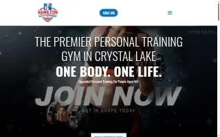 Hamilton Health & Performance of Crystal Lake website