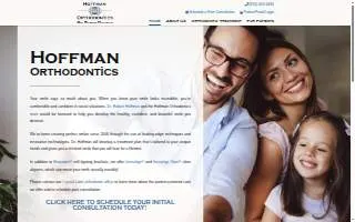 Hoffman Orthodontics of Crystal Lake website