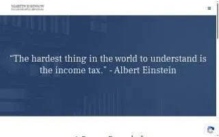Martin Johnson Tax and Financial Services Inc website