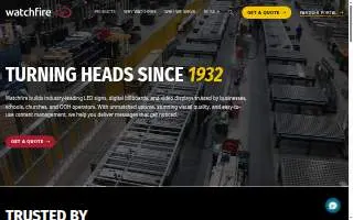 Watchfire | Digital Billboards, LED Signs, and Scoreboards website