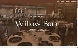 Willow Barn website