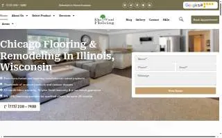 ElmWood Flooring & Remodeling Services website
