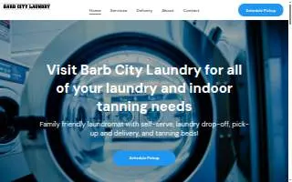 Barb City Laundry website