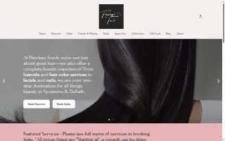 Flawless Touch - Sycamore website