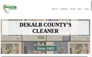 Greenacre Cleaners website