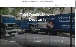 Total Quality Movers Decatur IL website