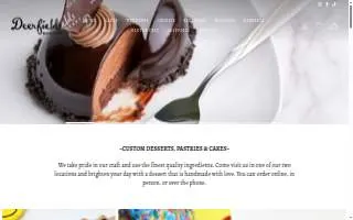 Deerfields Bakery - Buffalo Grove website
