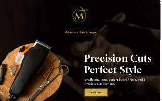 Miranda’s Hair Lounge website