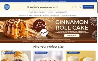 Nothing Bundt Cakes of Lone Tree website