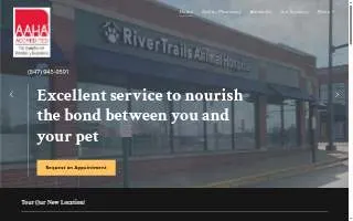 River Trails Animal Hospital website